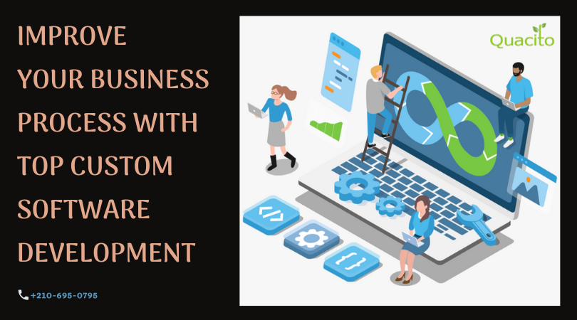 Improve your business process with custom software development!  Quacito- San Antanio- USA